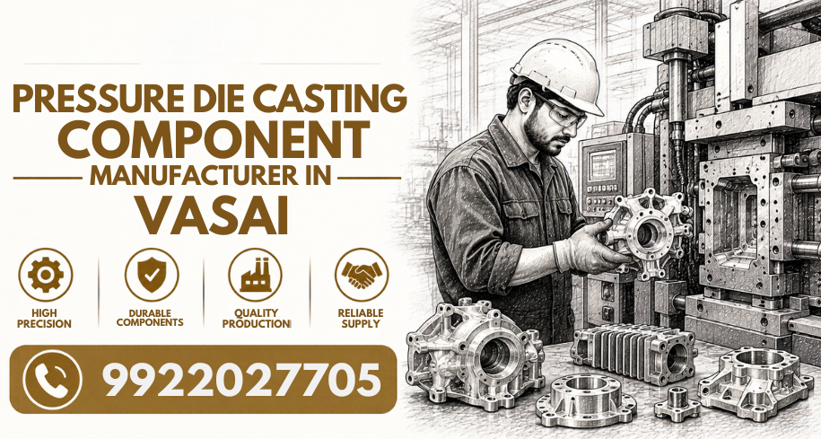 Pressure Die Casting Component Manufacturer in Vasai